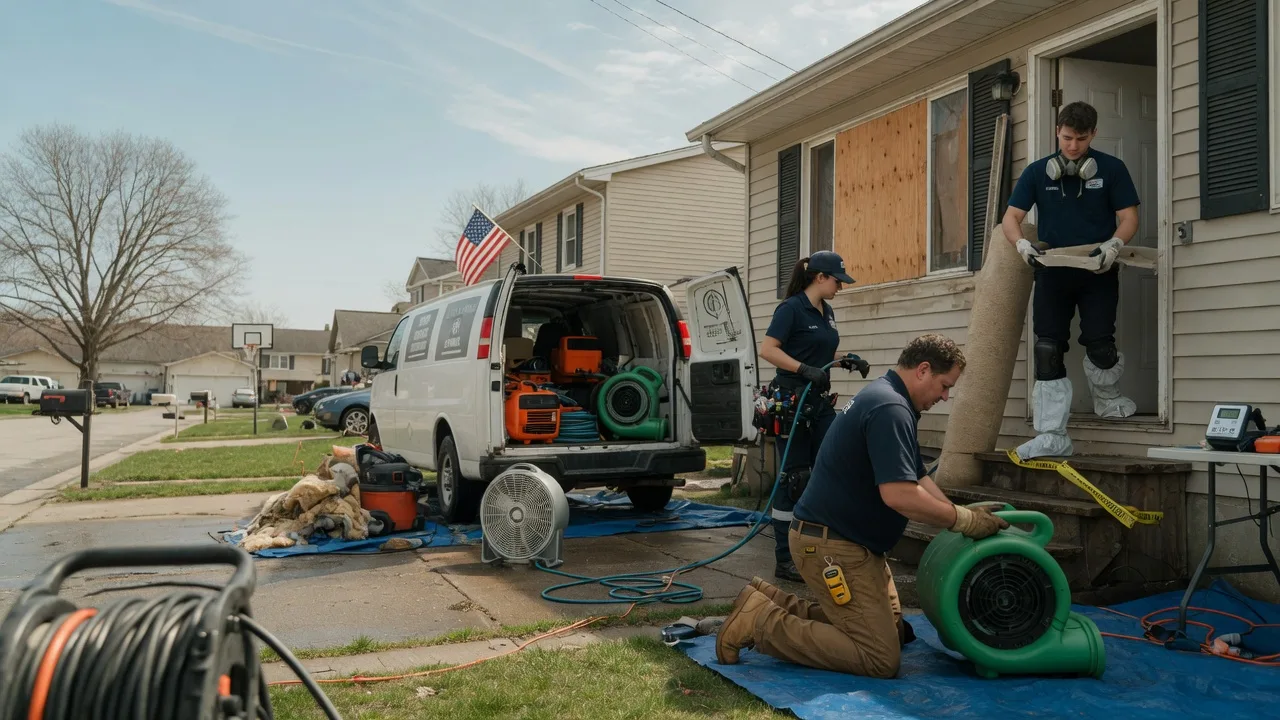 Water Damage Restoration in Holton, MI near me